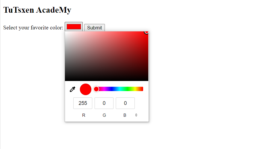 تگ input در HTML