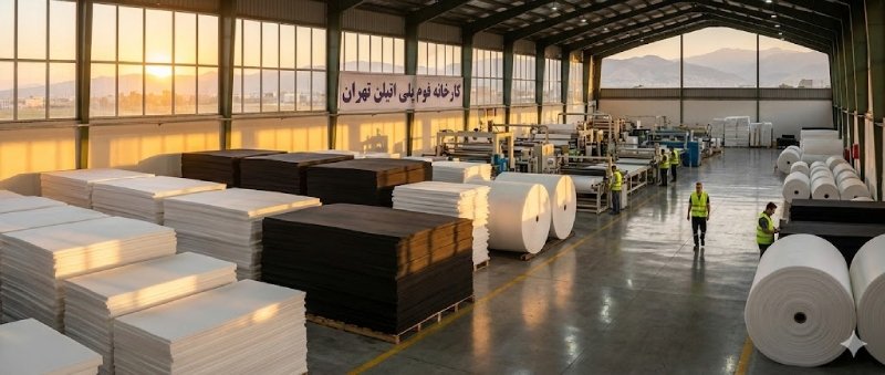 تولید کننده فوم پلی اتیلن تهران