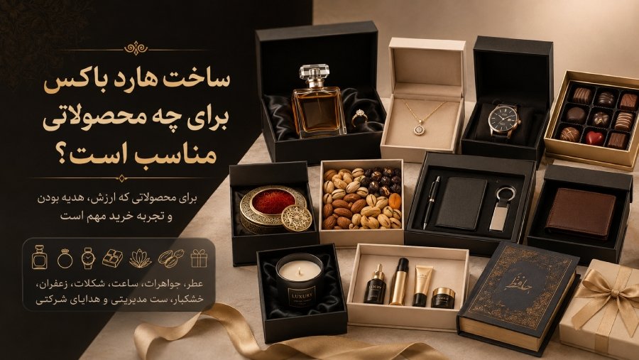 ساخت هارد باکس برای چه محصولاتی انتخاب مناسبی است؟