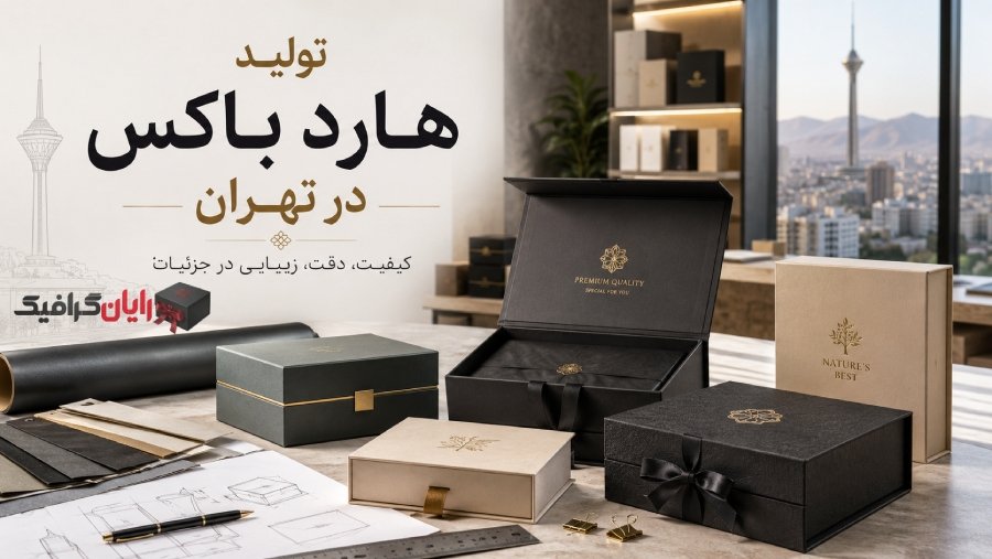 تولید هارد باکس در تهران